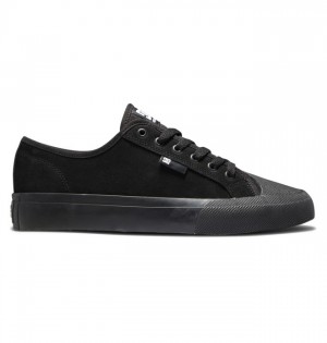 Tenisky DC Shoes Manual RT S Semisove Skate Panske Čierne | 047289VMN