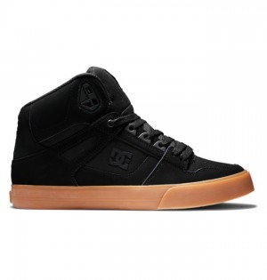 Tenisky DC Shoes Pure High-Top Panske Čierne | 798310MSL