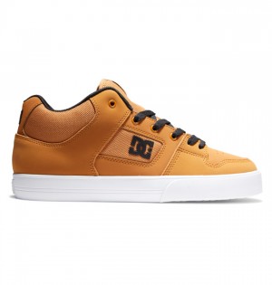 Tenisky DC Shoes Pure MID Stredne-Top Panske Hnede Čierne | 043581NWL
