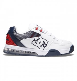 Tenisky DC Shoes Versatile Panske Biele Červené Modre | 051792TLA