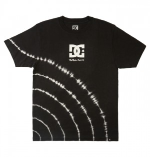 Tricko DC Shoes BLABAC x Kalis Love Heritage Panske Čierne Biele | 572968HRT