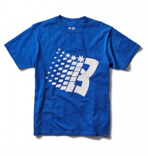 Tricko DC Shoes Bronze56K x DC Star Heritage Panske Modre | 569071FHV