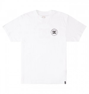 Tricko DC Shoes DC Star Pilot Panske Biele | 135962ZPC