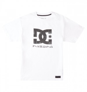 Tricko DC Shoes Star Wars | Star Darkside Panske Biele | 709143CIF